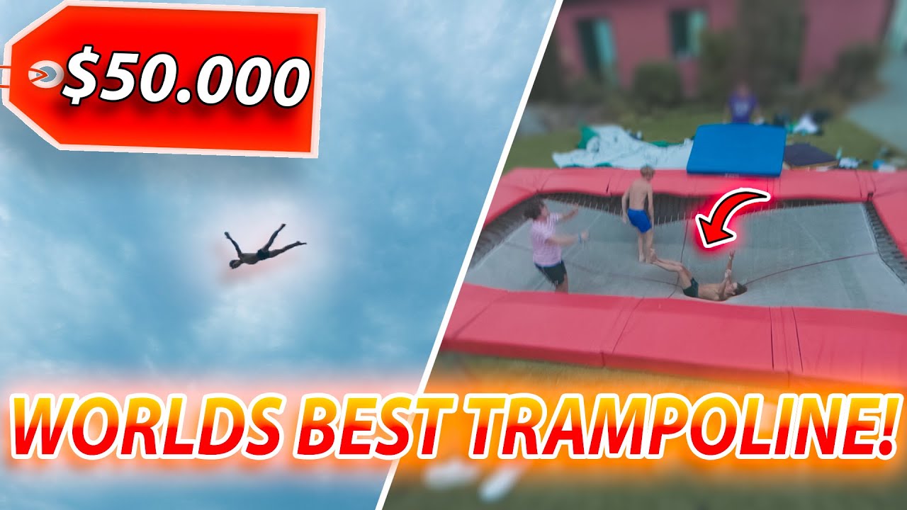 МЫ ПРЫГНУЛИ НА ЛУЧШЕМ БАТУТЕ В МИРЕ!! *$50.000*