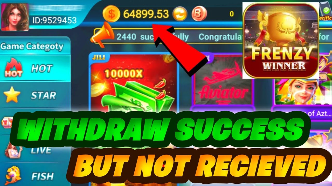 Frenzy Winner Withdraw Problem Solved 🥳