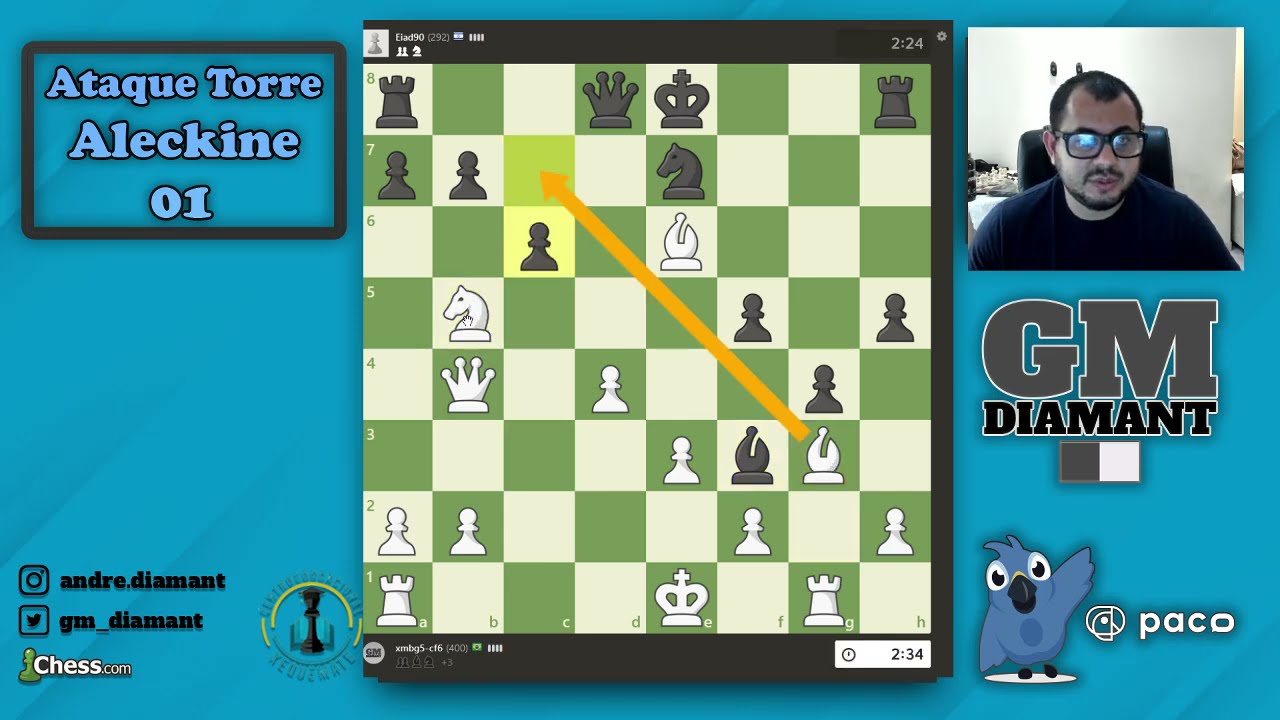 Ataque torre e Alekhine 01