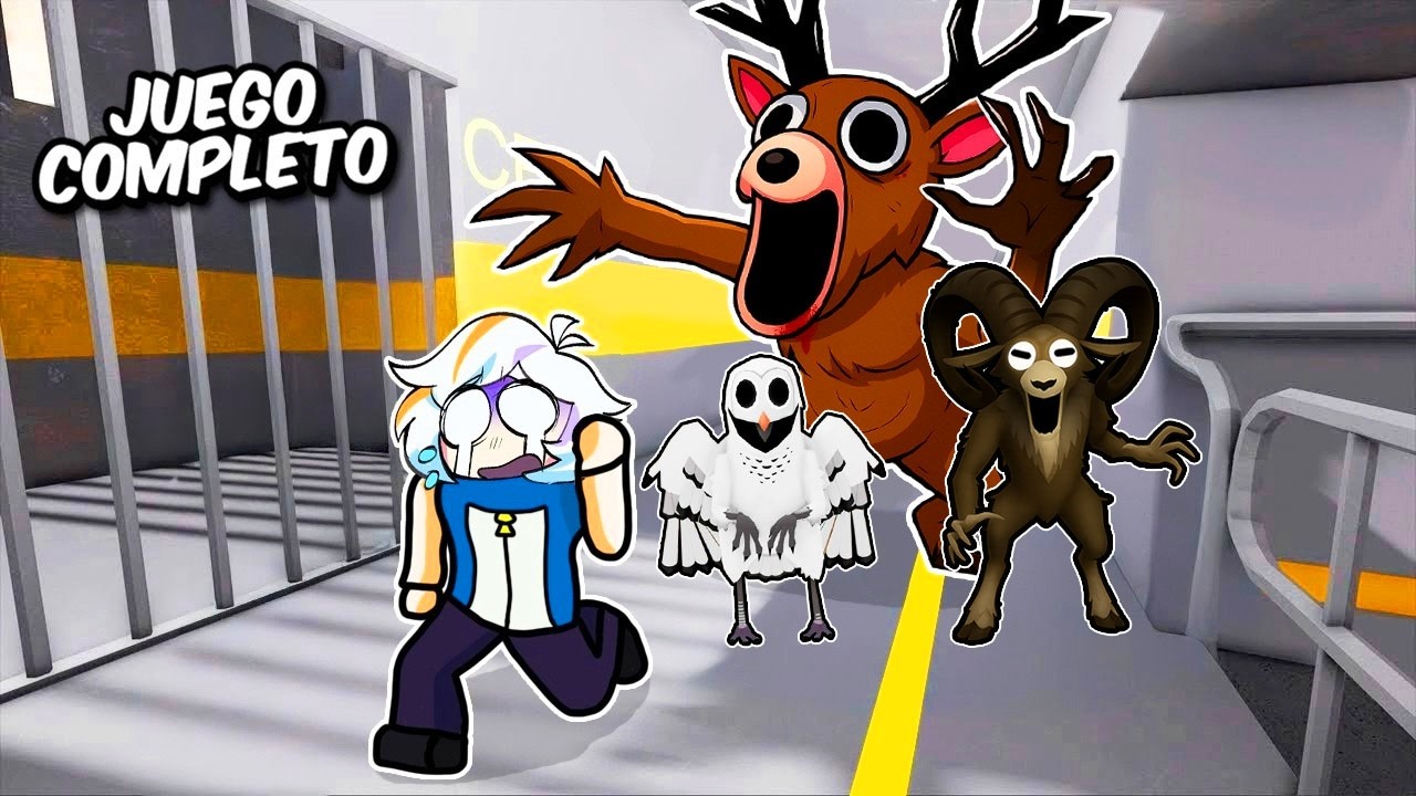 ESCAPA DE LA PRISION DE 99 NOCHES EN EL BOSQUE COMPLETO (BARRY'S PRISON RUN ROBLOX)