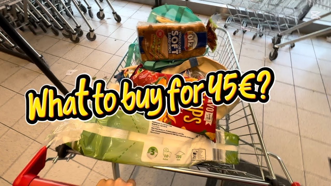 🇦🇹 Budget Grocery for 45 EURO in AUSTRIA#food  #viral #vienna