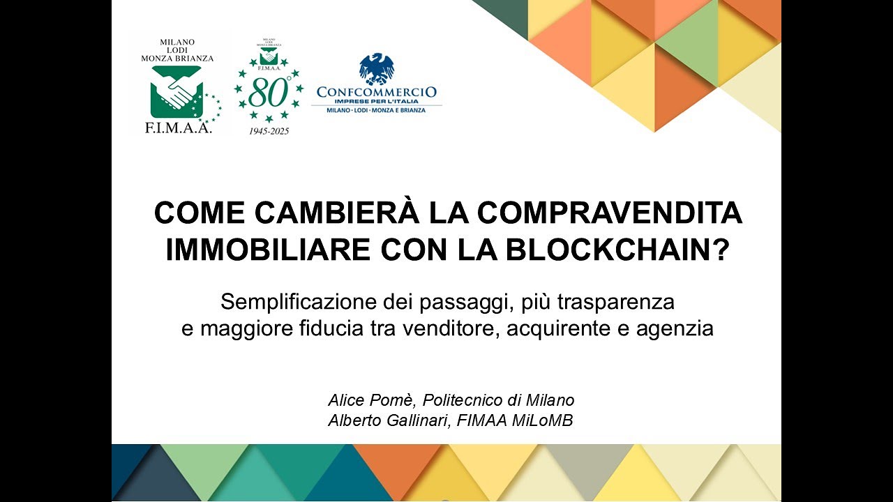 L'importanza della Blockchain per l'agente immobiliare