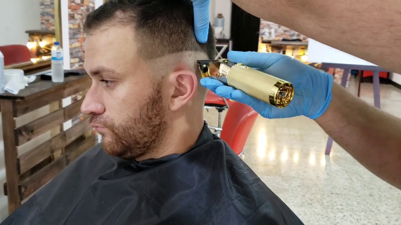 Curso de Barberia facil. Como Borrar línea de cero y línea de navaja
