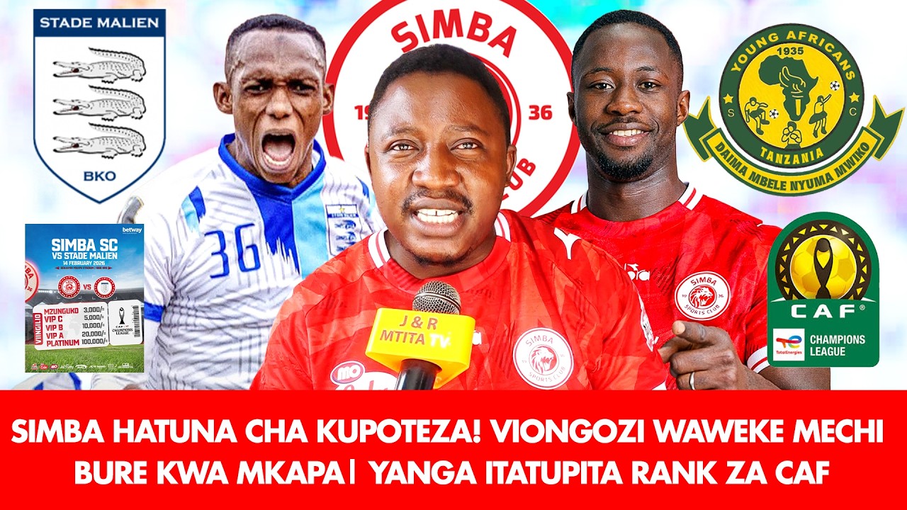 MCHOME: SIMBA HATUNA CHA KUPOTEZA! VIONGOZI WAWEKE MECHI BURE KWA MKAPA |YANGA ITATUPITA RANK ZA CAF