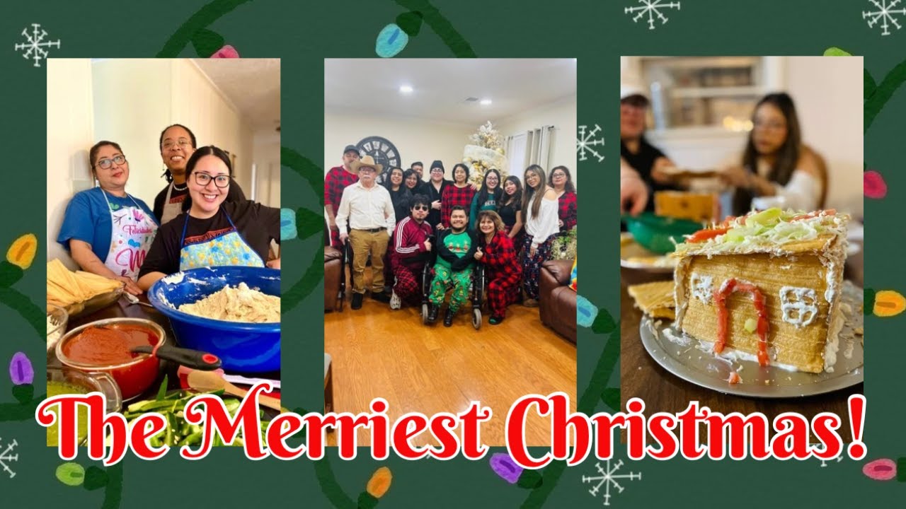 🎄🎅🏼Christmas is here!! 🎅🏼🎄 Making tamales, quality time with family, & having the best time!