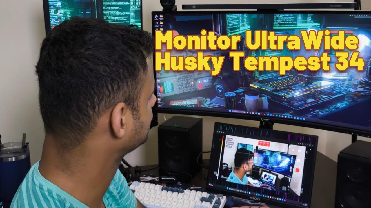 Monitor UltraWide Husky Tempest 34. Depois de 1 ano de uso, Valeu a pena?