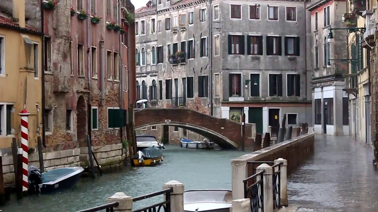 pioggia a Venezia