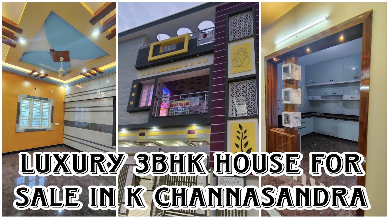 LUXURY 3bhk house 🏠for sale in k CHANNASANDRA, BANGALORE #BESTFLATS #realestate #construction #home 