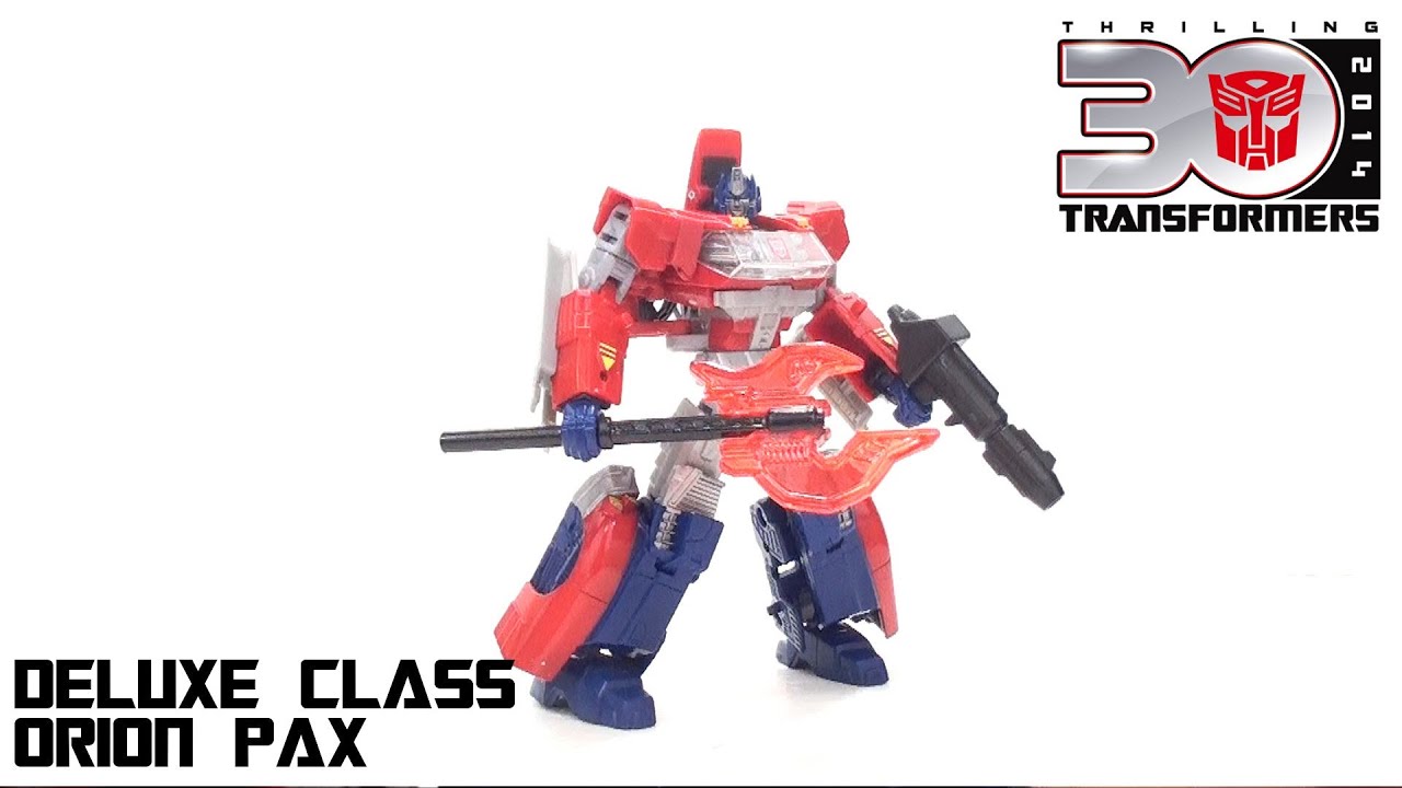 Video Review of the Transformers Generations: Orion Pax