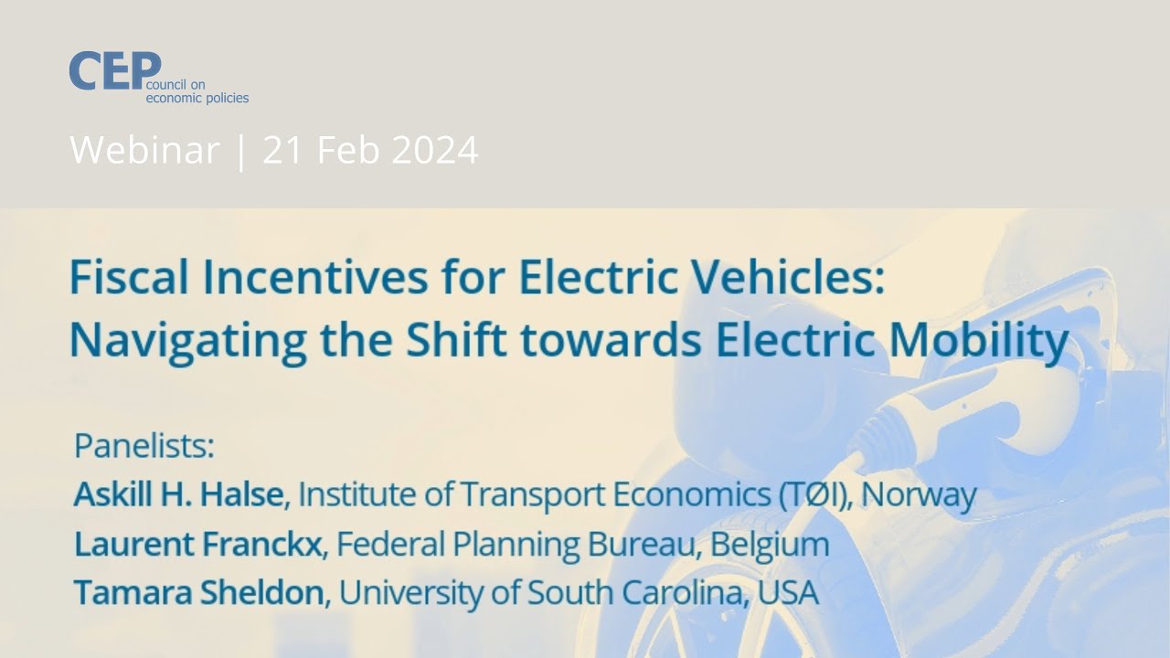 Fiscal Incentives for Electric Vehicles: Navigating the Shift Towards Electric Mobility.