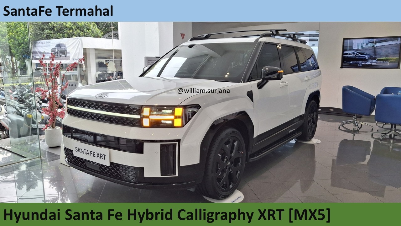 Hyundai Santa Fe Calligraphy Hybrid XRT [MX5] review - Indonesia