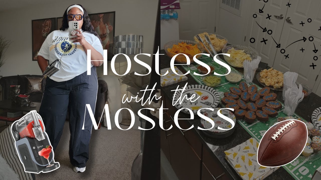 Я устраиваю свою первую вечеринку по случаю Суперкубка... Вот всё, что я сделала для подготовки.