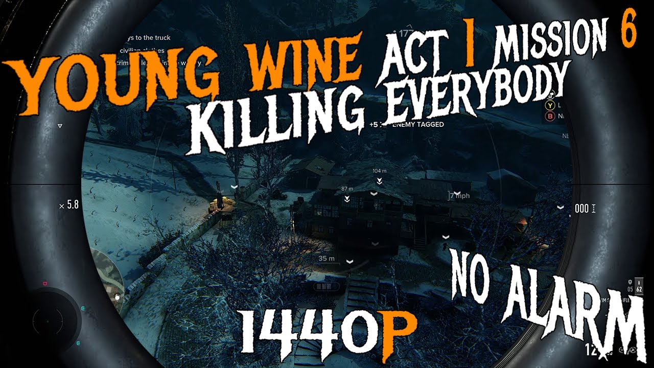 SGW3 - YOUNG WINE - ACT 1 Mission 6 kill criminal leader in winery steal truck and get to village