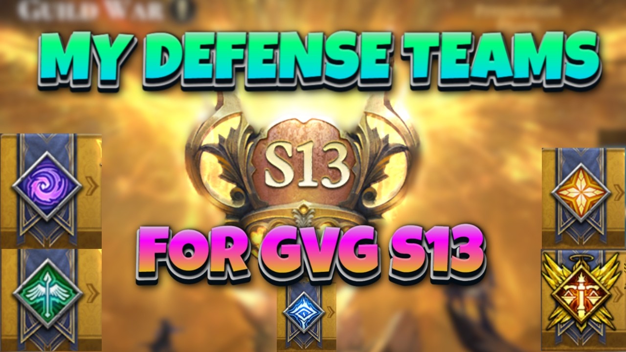 Мои команды защиты для GVG S13 &mdash; Пробую разные команды защиты для всех фракций | Watcher Of Realms