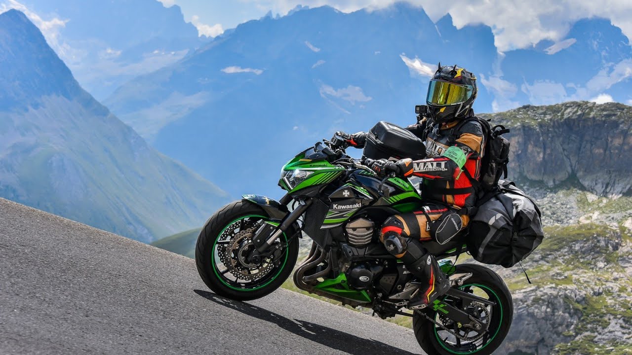 4J ALPES #1 COL GALIBIER/ SARENNE / ALPES HUEZ / LAC DE CHAMBON ROAD TRIP MOTO