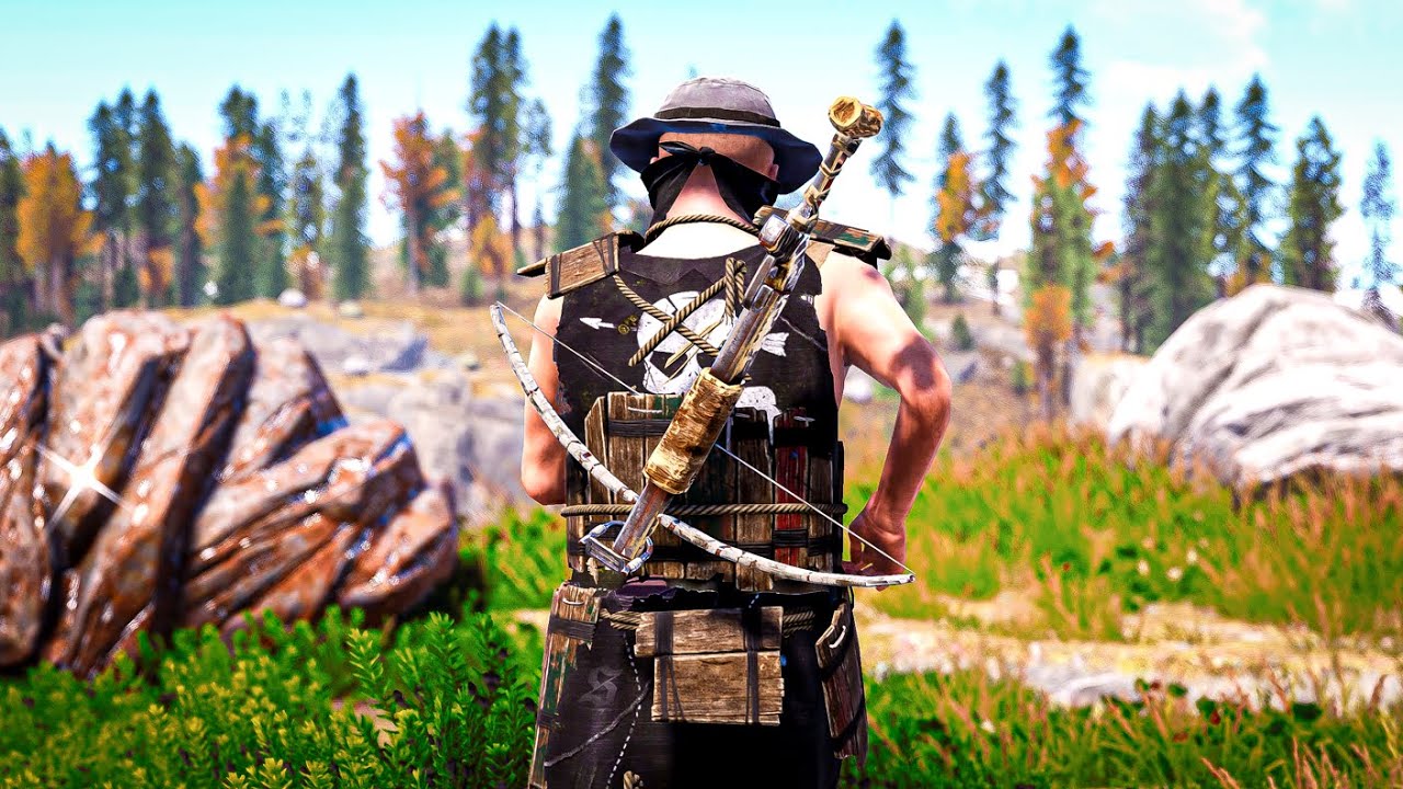 It's Wipe Day and I became the Primitive King - RUST SOLO #1 S136