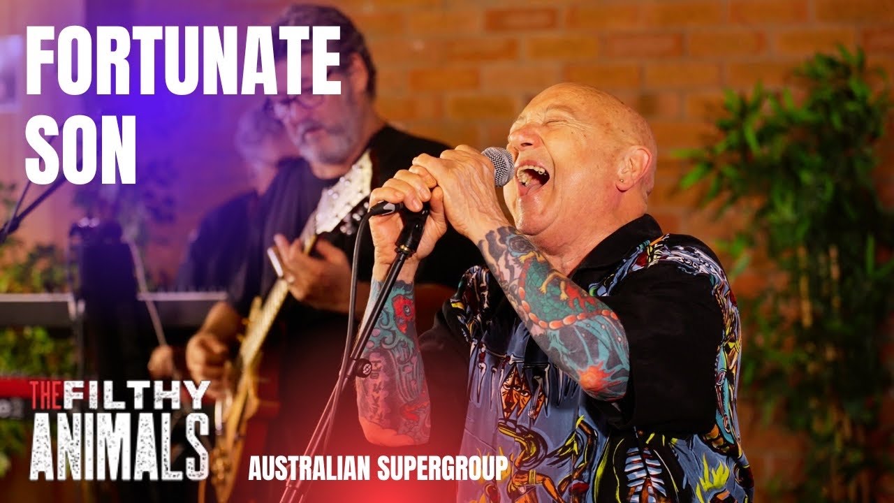 Fortunate Son - CREEDENCE  cover by Australian supergroup...The Filthy Animals ft Angry Anderson