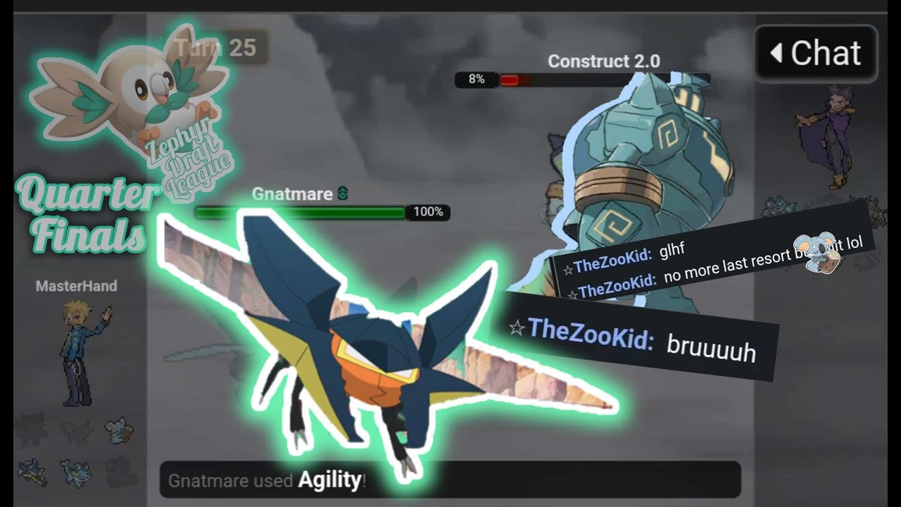Vikavolt is WAYYY TOO Fast!! Vs ZooKid || Quarter Finals || ZDL Low Tiers