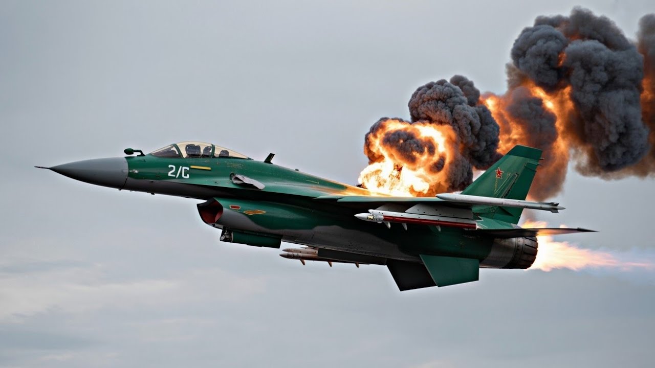 V&Auml;RLDEN &Auml;R CHOCKAD! F&Ouml;RSTA LUFTKAMP US F-16 OCH RUSSIAN SU-57 Titta vad som h&auml;nde!!
