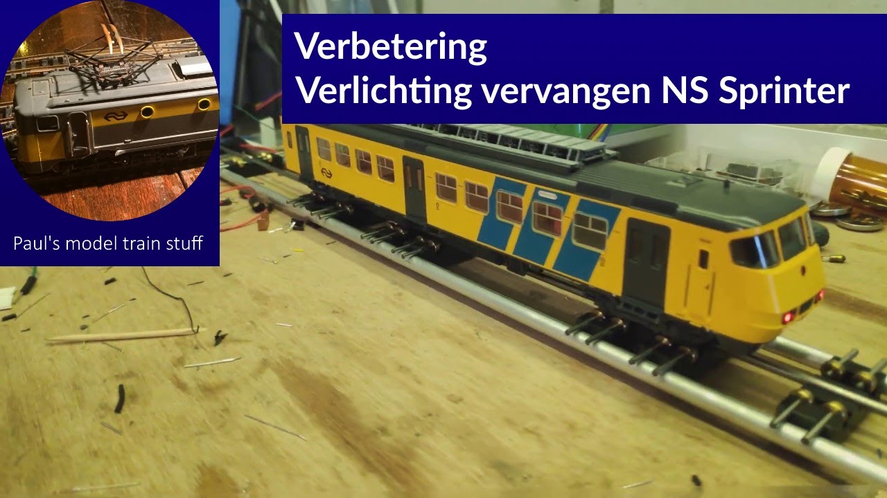 Verbetering: Verlichting vervangen NS Sprinter