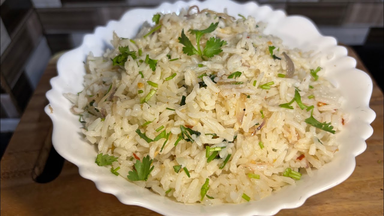 Easy Lemon Coriander Rice at home||সহজ লেমন করিয়ান্ডার রাইস ঘরেই তৈরি করুন #youtube #viral #cooking