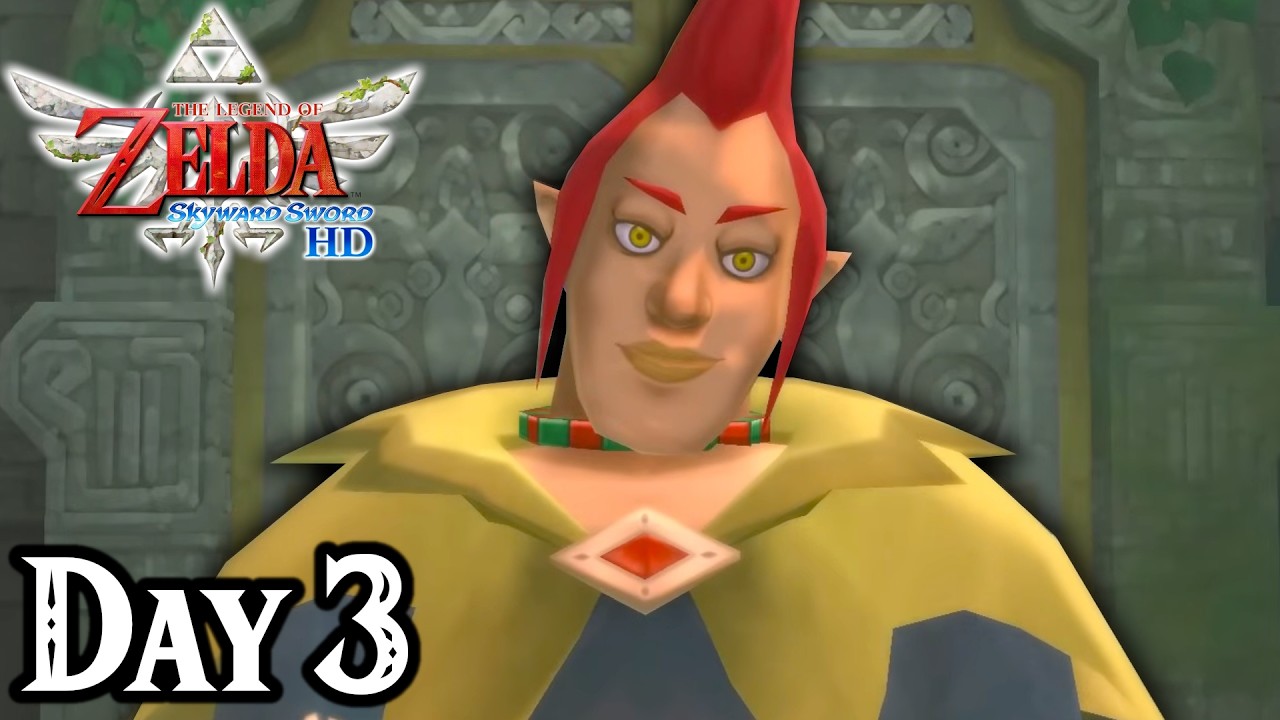 BotW Speedrunner Plays Skyward Sword HD Day 3!