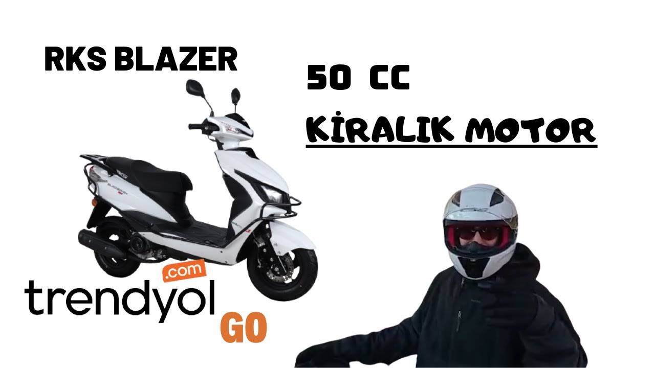 50 CC Kiralık Motorla | TRENDYOL GO