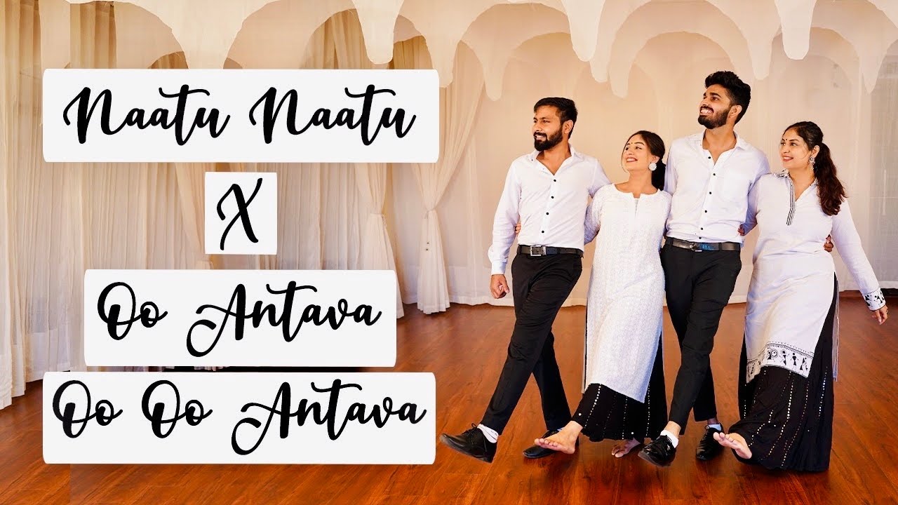Naatu Naatu X Oo Antava Mawa..Oo Oo Antava Group Dance Choreography | DhadkaN Group - Nisha