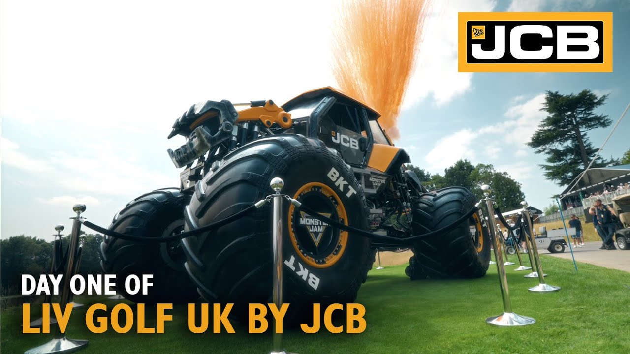 Day one of LIV Golf UK by JCB