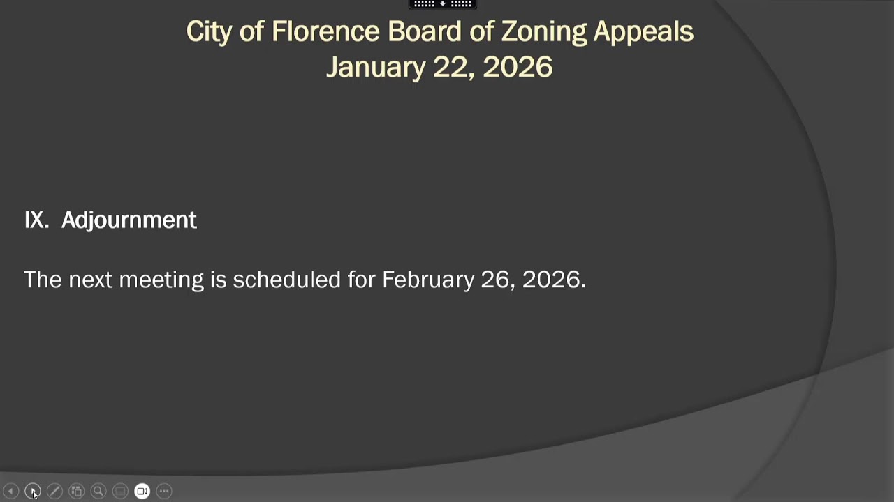 City of Florence South Carolina Live Stream