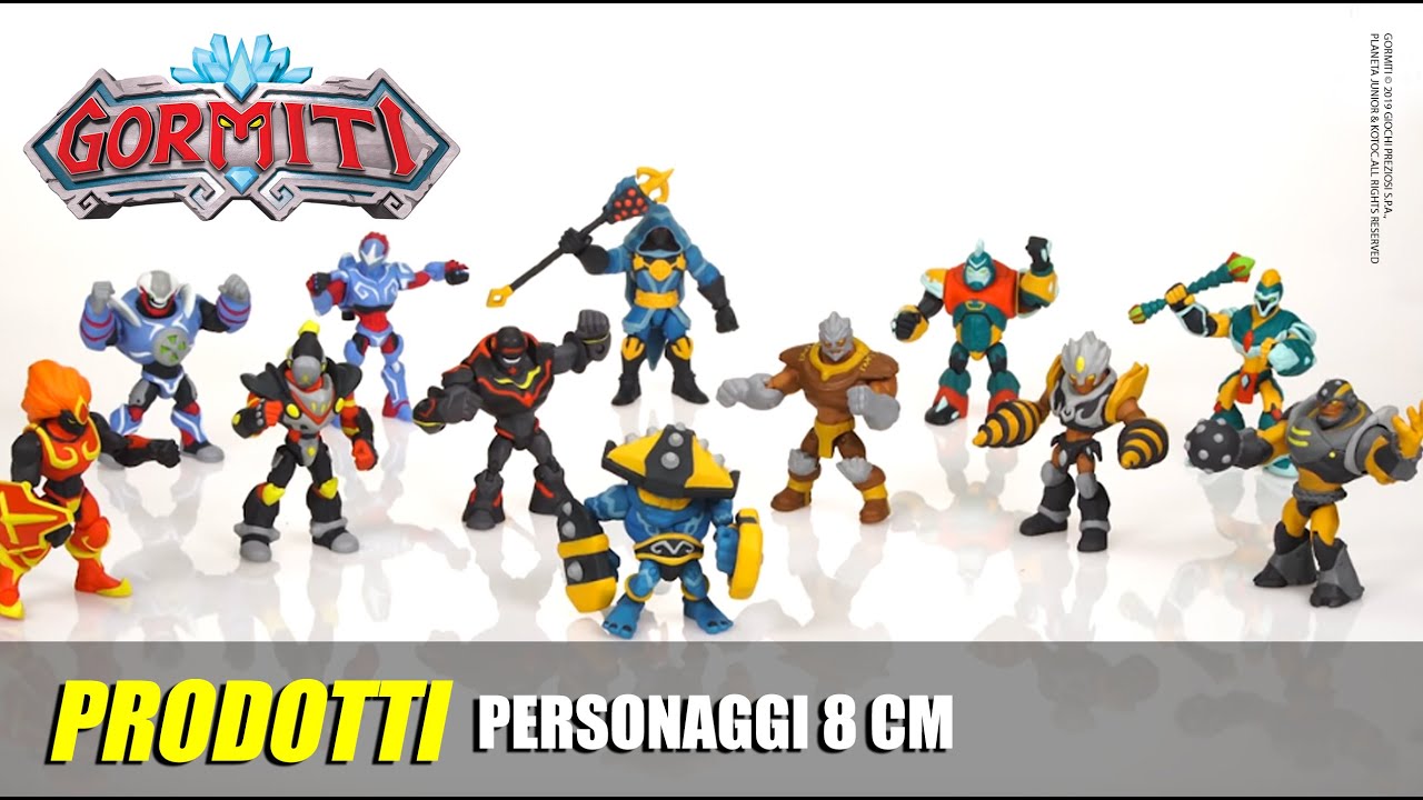 🇮🇹 Gormiti | I personaggi 8 cm