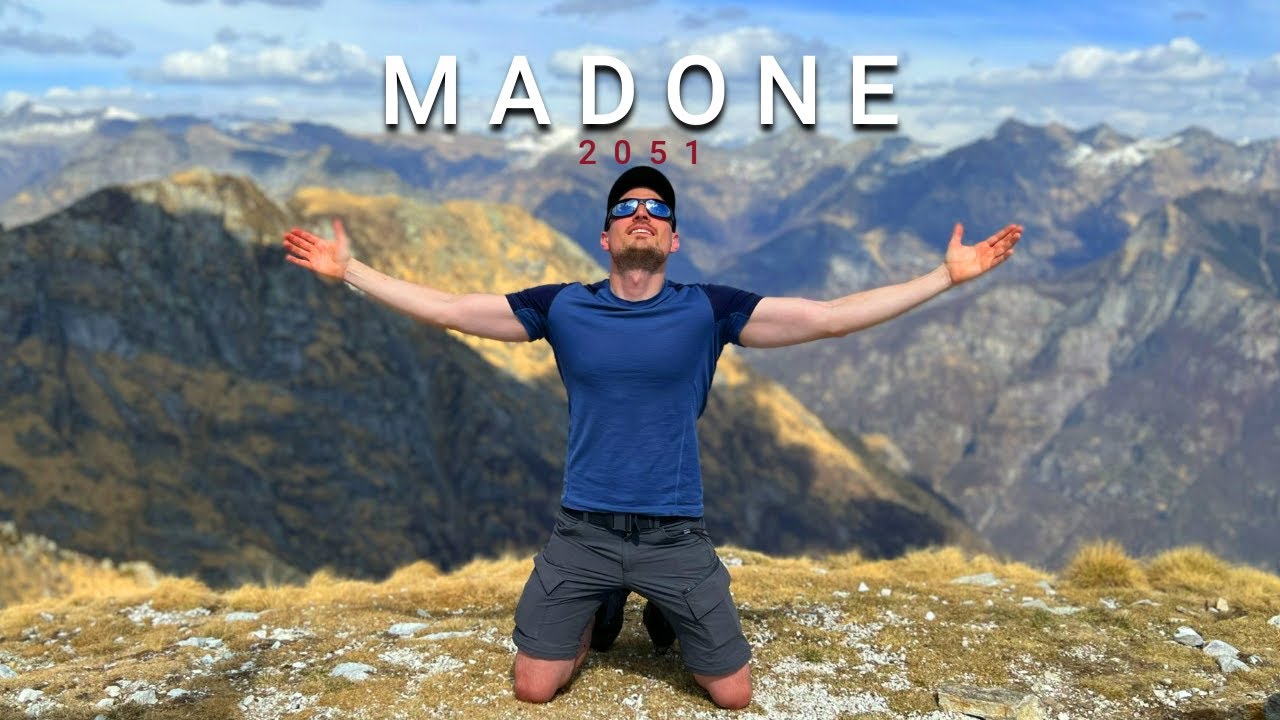 Wandern im Tessin auf den Madone! Von Cimetta über Cima della Trosa - Schweiz