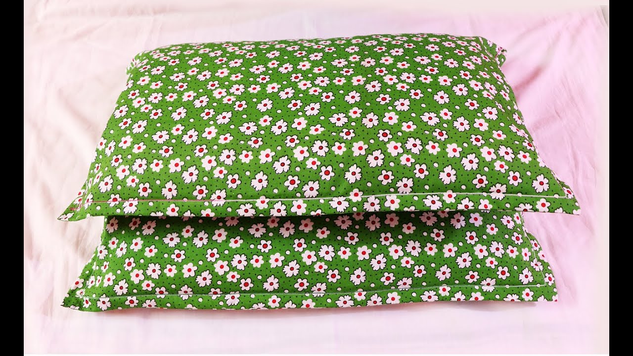 pillow cover cutting and stitching in tamil | how to make pillow cover at home | Rijo Tailoring
