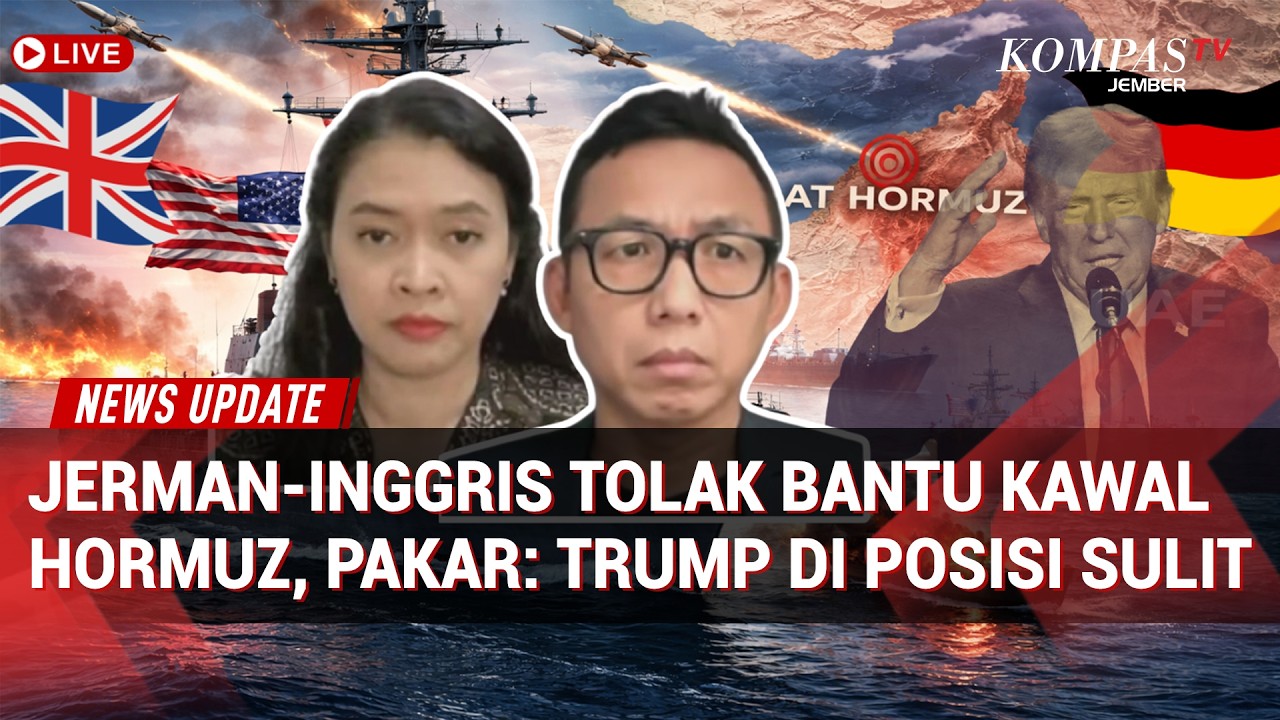 Jerman & Inggris Tolak Bantu Trump Kawal Hormuz, Pengamat Militer: Ini Ilegal War!