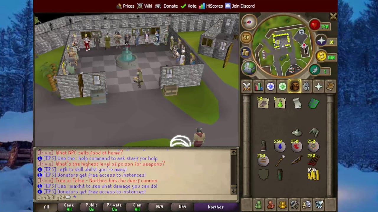 NEW RSPS 2023 - NORTHOS - WINTER EVENT - GAMBLING - FRIENDLY COMMUNITY!