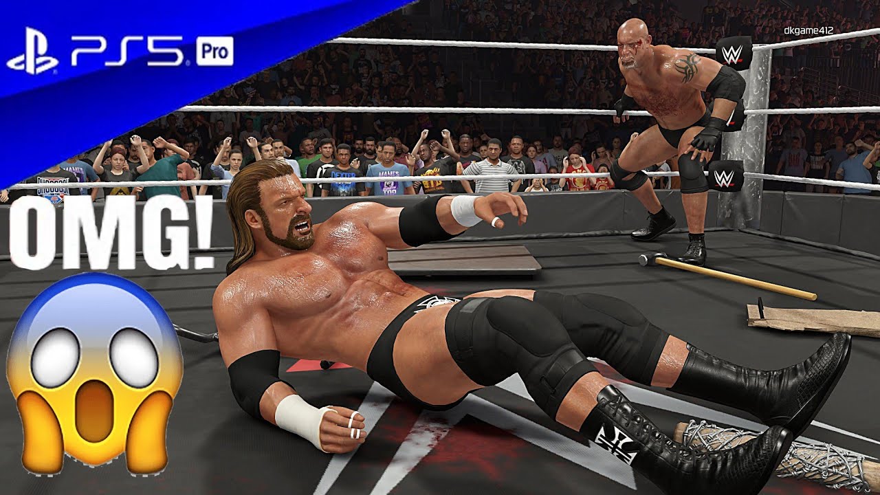 WWE 2K25 – Goldberg vs. Triple H – No Holds Barred Match | PS5 Pro [4K60]