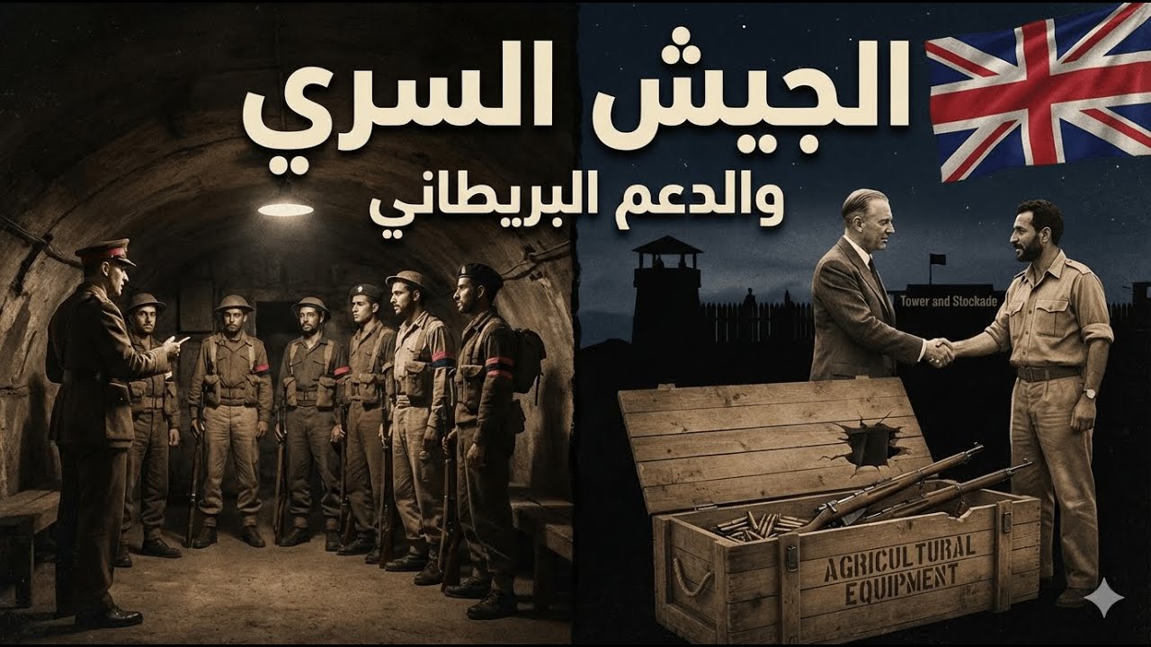 الحلقة 20 : جيش الظلال تأسيس عصابات الهاغاناه والإرجون