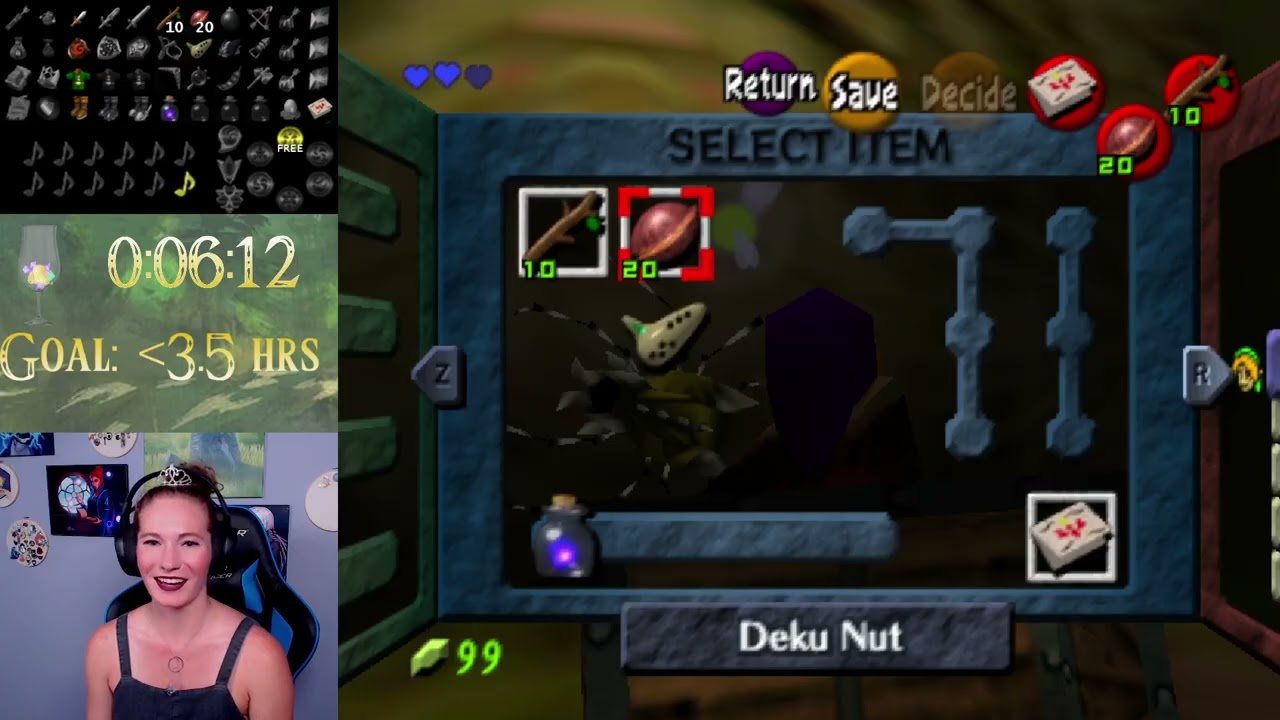 Ocarina of Time Randomizer [5 Dungeon]: Stream Archive 8/21/2022