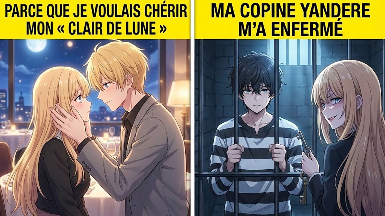 Parce que je voulais chérir mon « clair de lune », ma copine yandere m’a enfermé