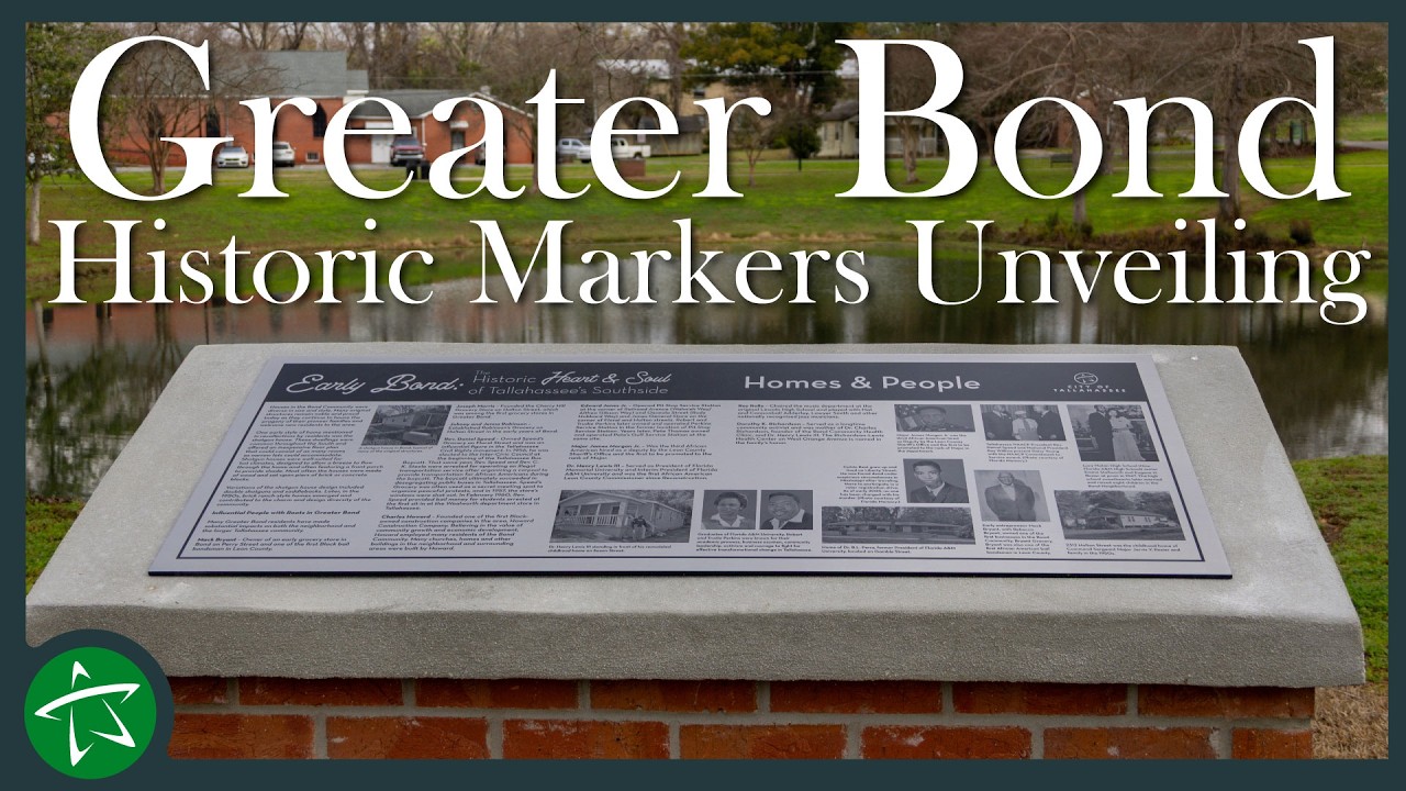 Celebrate the New Historic Markers in Greater Bond