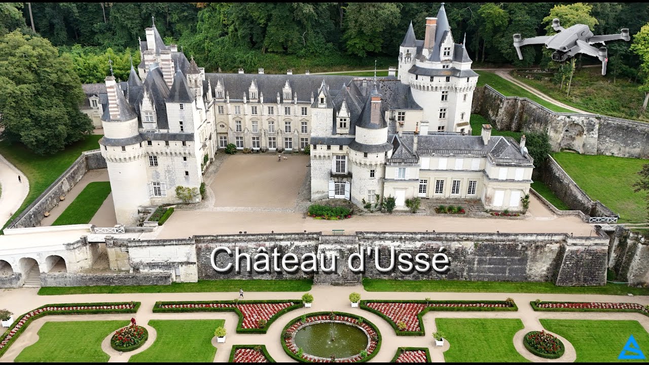 [4K] Château d'Ussé 2024 #drone #châteaux #loire