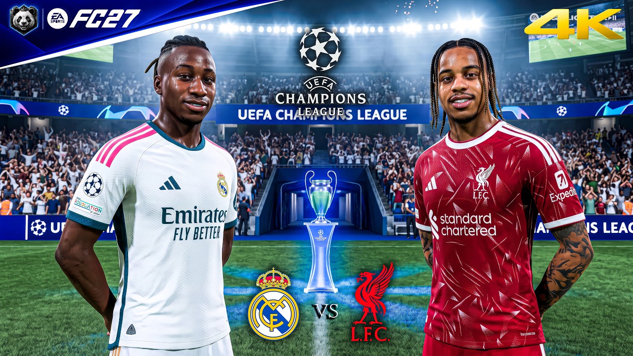 FC 27 &mdash; Реал Мадрид против Ливерпуля &mdash; Лига чемпионов УЕФА, полный матч | PS5&trade; Pro [4K60]
