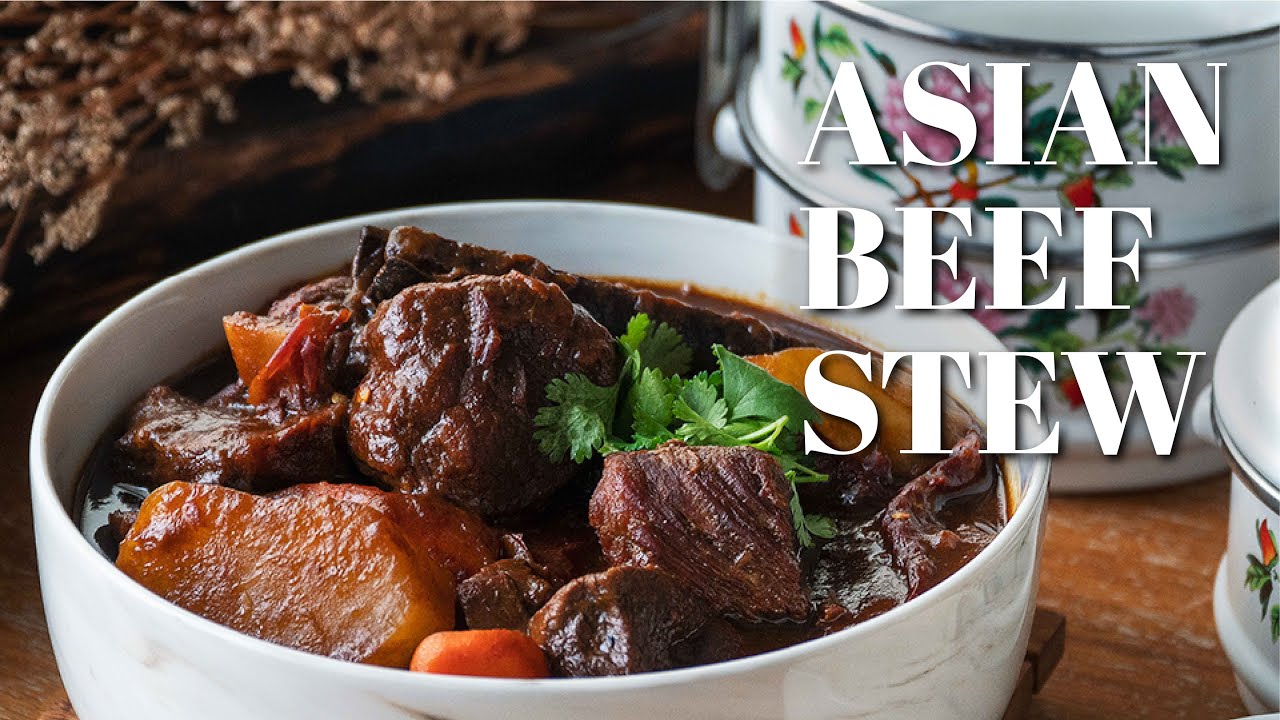One Pot Asian Beef Stew with Daikon - 东方炖牛肉