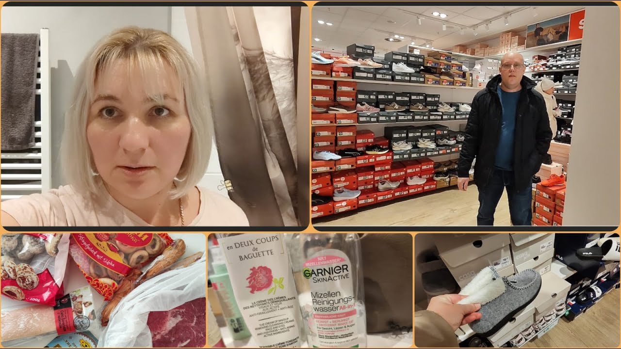 В Mix Markt за салом🛒🥓Артём нашел мне сапоги👢😁Мицелярка вредит коже😕Снова в Loto😀Влог 07.01.2026