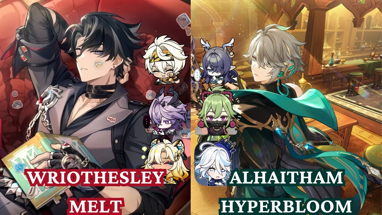 WRIOTHESLEY Melt & ALHAITHAM Hyperbloom | La Hoàn Luna IV