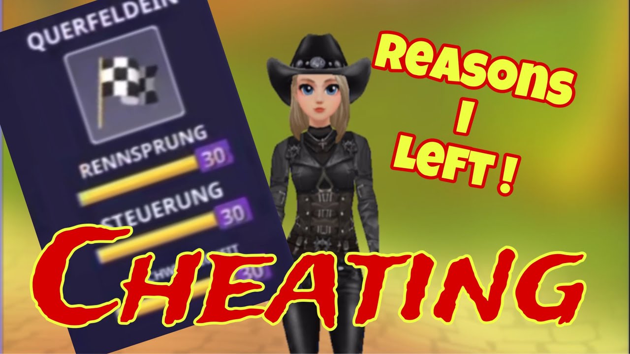 Cheating is destroying the game! ~Horse Riding Tales~