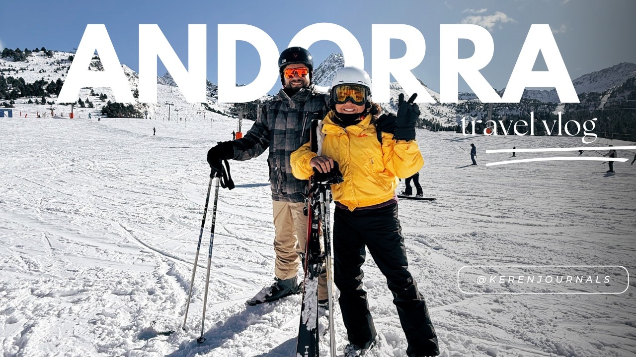 vlog de viagem: ski trip em andorra com amigos.