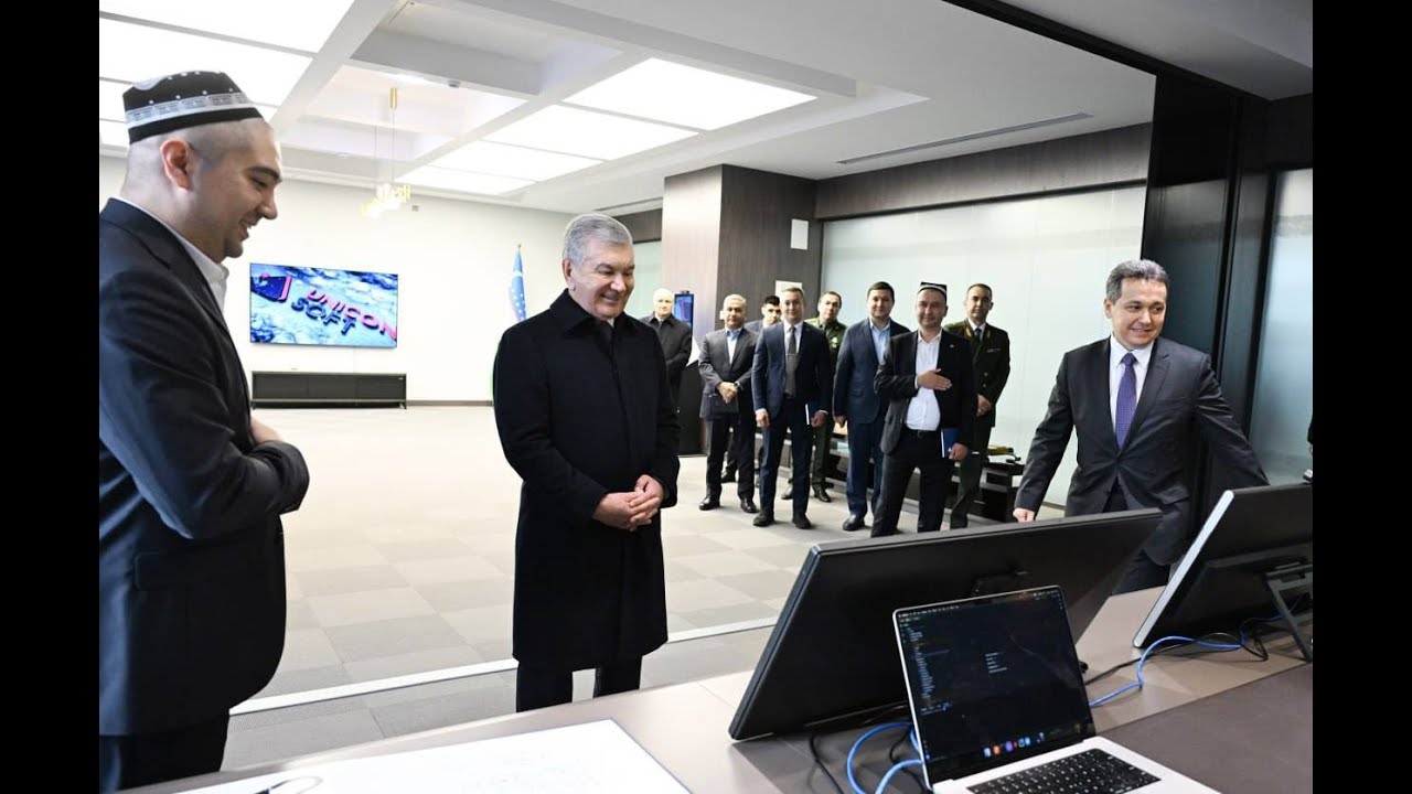 Shavkat Mirziyoyev “Unicon-Soft” kompaniyasi faoliyati bilan tanishdi | “Oʻzbekiston 24”