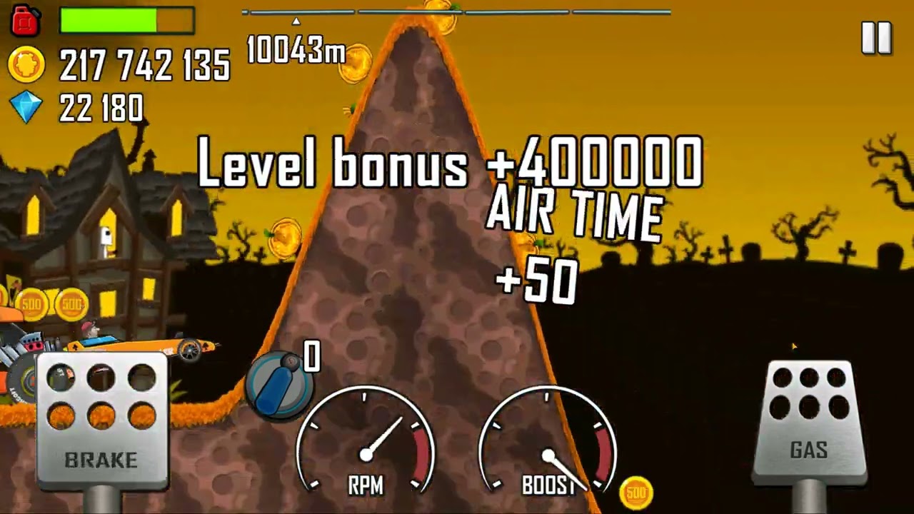 Hill Climb Racing Dragster + Haunted 12372