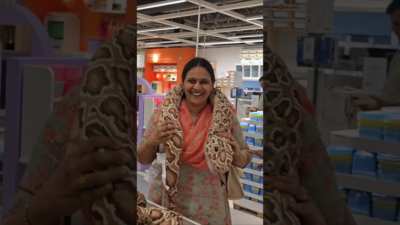 playing with soft toys in ikea like small girl your kids love it #toys #ikea #playing #love